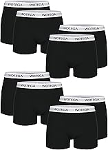 WOTEGA Joe - 8er Pack Herren Boxershorts - Männer Unterwäsche Retroshorts - Baumwoll Unterhosen für Herren