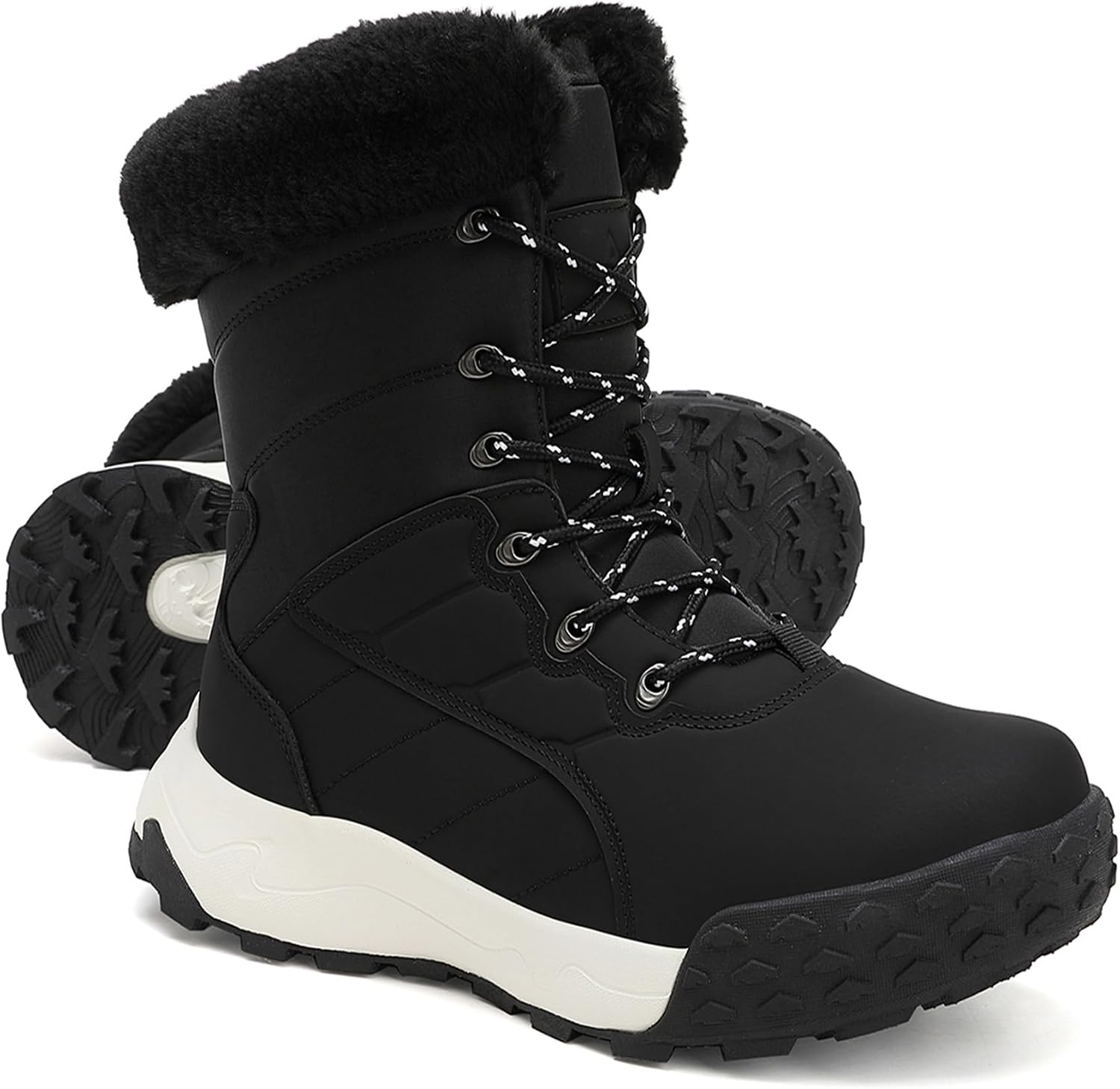 NEOTO Snow Boots for Women Waterproof Lightweight