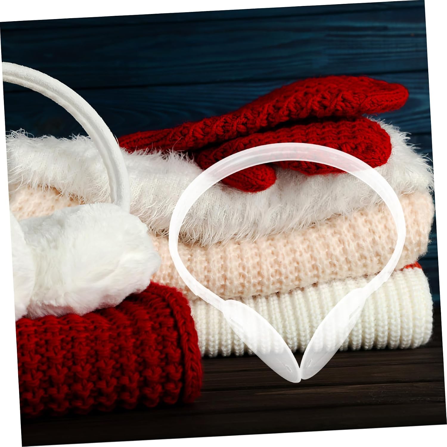 4pcs Earmuff Frame Holder Rack Ear Muffs Frame Shelves for Safety Earmuffs