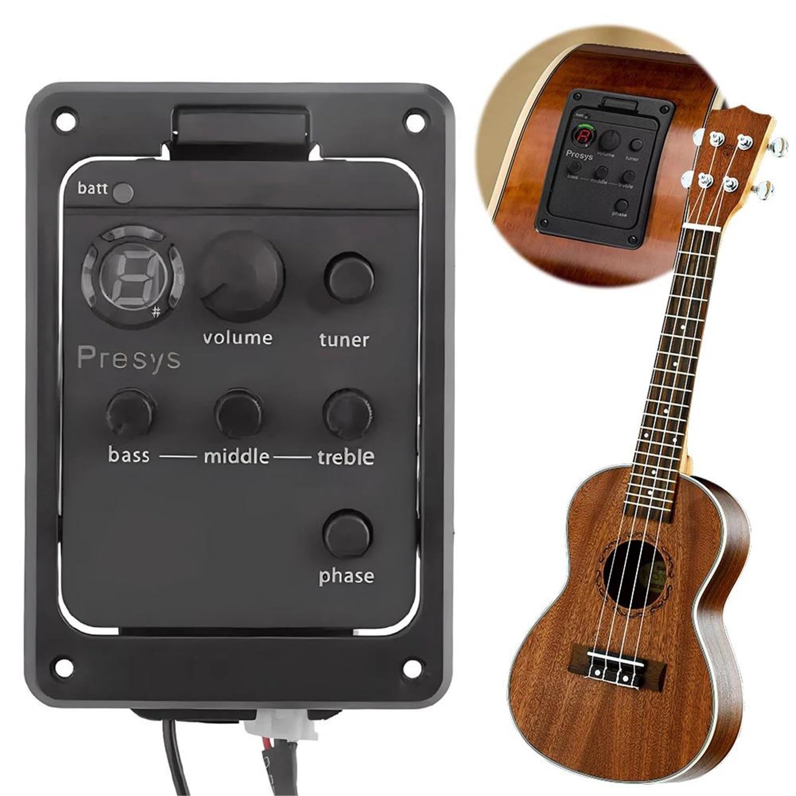 Pickup Per Chitarra Acustica Preamplificatore Equalizzatore Equalizzatore Per Chitarra Acustica Amplificato Accordatore Digitale Pickup Accessori Per Chitarra