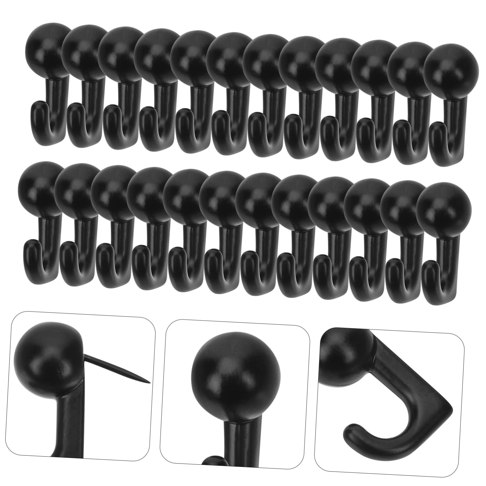 Artibetter 60piezas Ganchos De Pared Para Colgar Cuadros Clavos Para Pinturas y Marcos Soporte Resistente y Fáciles De Usar Para Decorar Tu Hogar