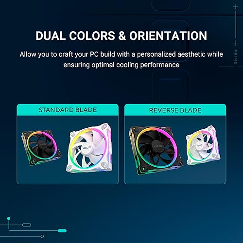 Miniatura 72 de ASUS Ventilador PWM ROG Strix XF120 silencioso de 4 pines para fundas de PC, radiadores o refrigeración de CPU