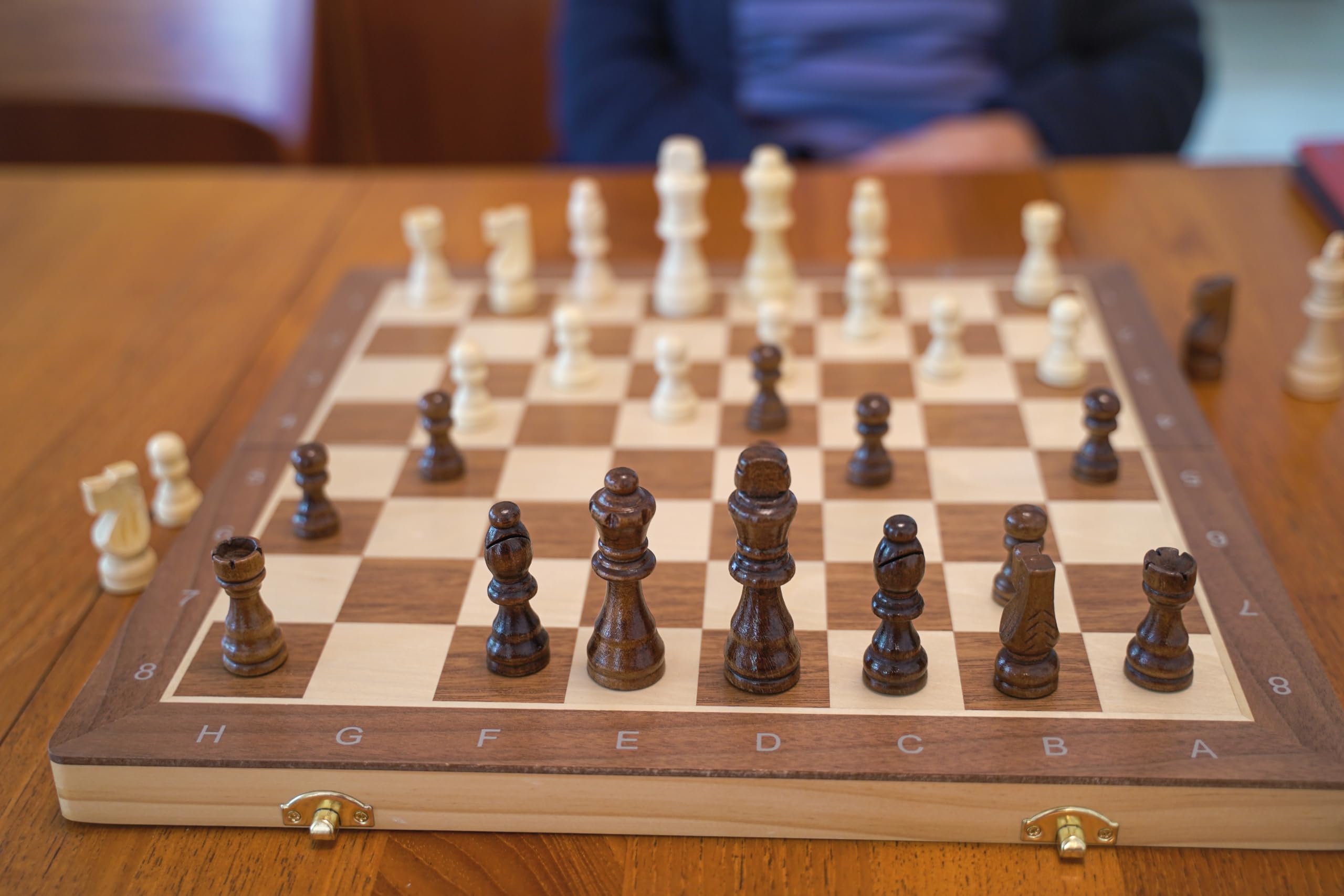 Schach/Dame Spiel 2in1, per St