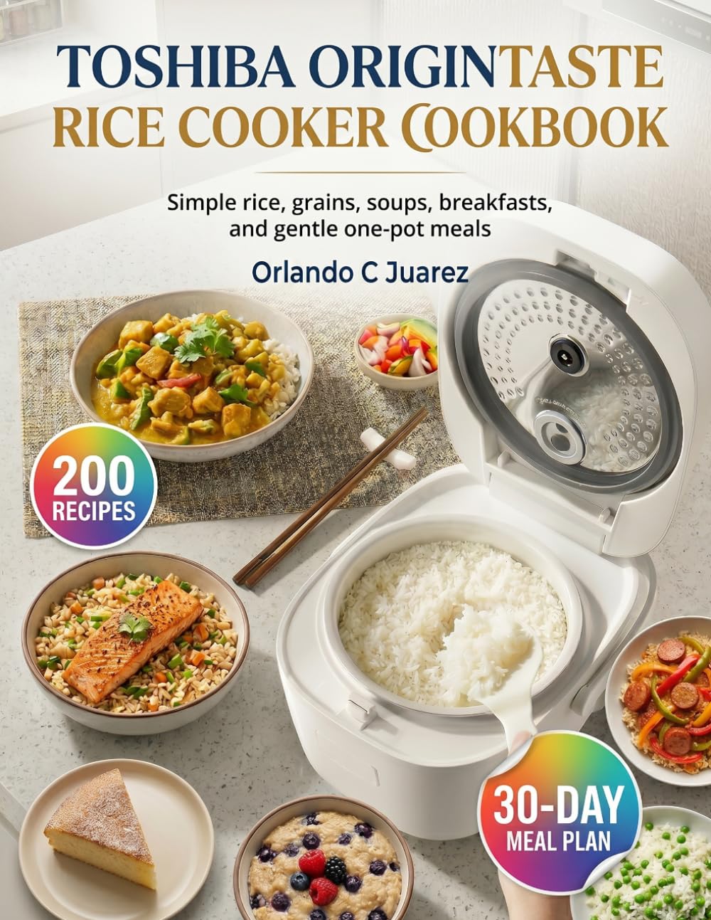 Toshiba OriginTaste Rice Cooker Cookbook: Simple rice, grains, soups, breakfasts, and gentle one-pot meals