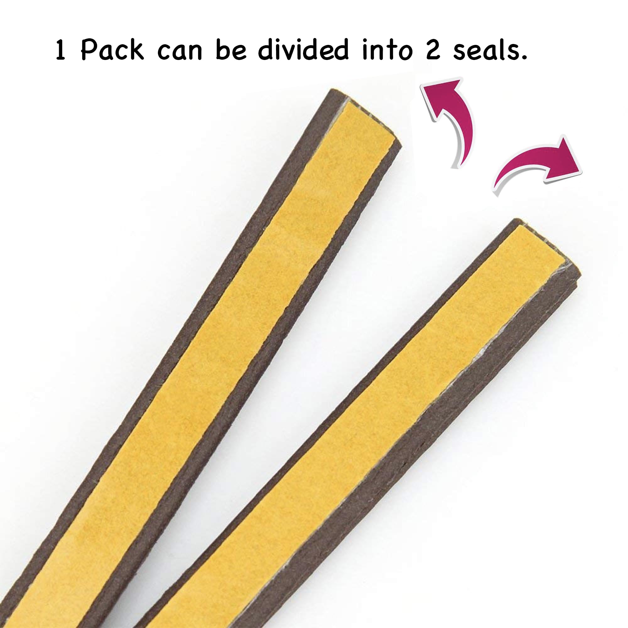 6M)Joint Porte Isolation, Bande De Joint D'Étanchéité En Caoutchouc 9mm(L) X 6mm(H), Mousse Adhesive, D-Profil Calfeutrage Fenetre Pour Preuve De Collision