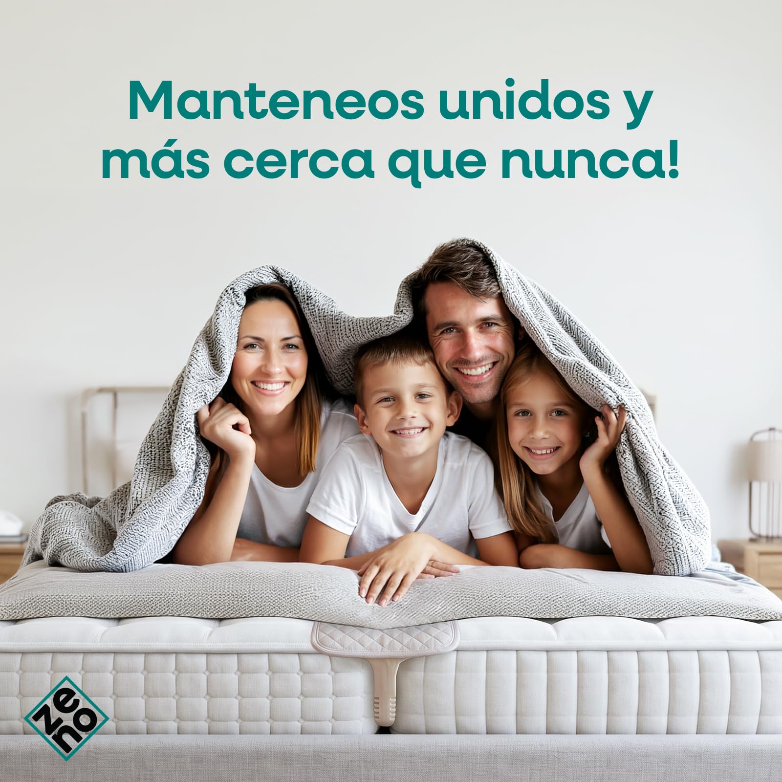 ZENO Unir Dos Camas para Split King y Relleno de Huecos - Convertidor de Cama Twin a King - Espuma de Alta Densidad Premium - Sueño Ininterrumpido para su Familia - Inserto para Colchón