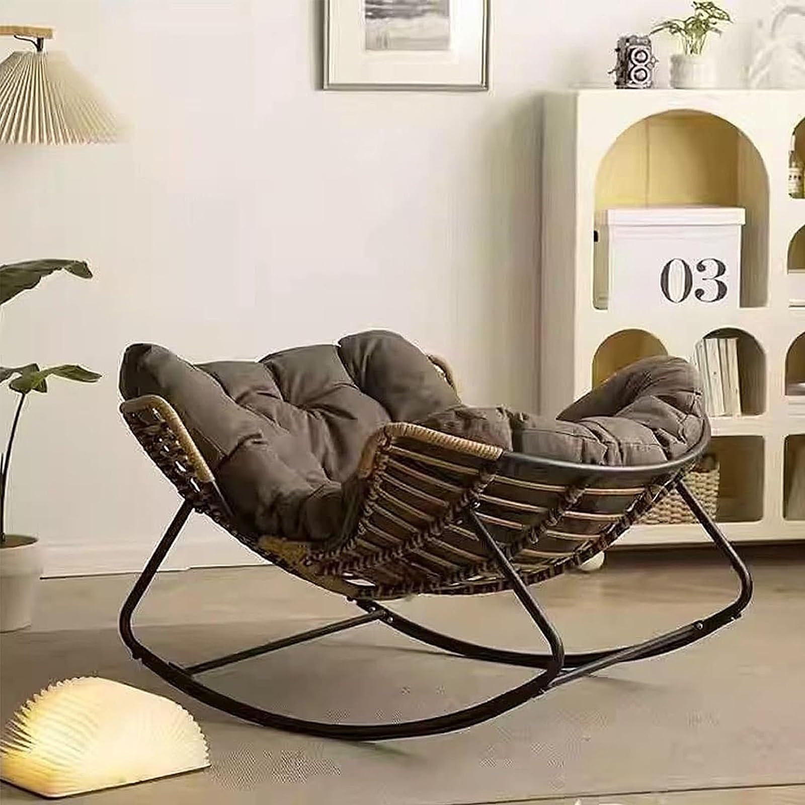 Amazon｜ロッキングチェア、揺れる椅子保育園、ロッカーチェア、快適な