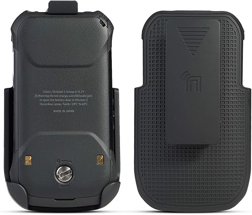 Miniatura 2 de Nakedcellphone Funda para Kyocera DuraXV Extreme, DuraXE Epic, DuraXA Equip, [giratorio/trinquete] Funda con clip para cinturón para Verizon E4810