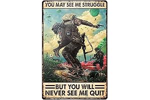 Veterans Day Decor: U.S. Army Veteran Tin Sign for Home or Office