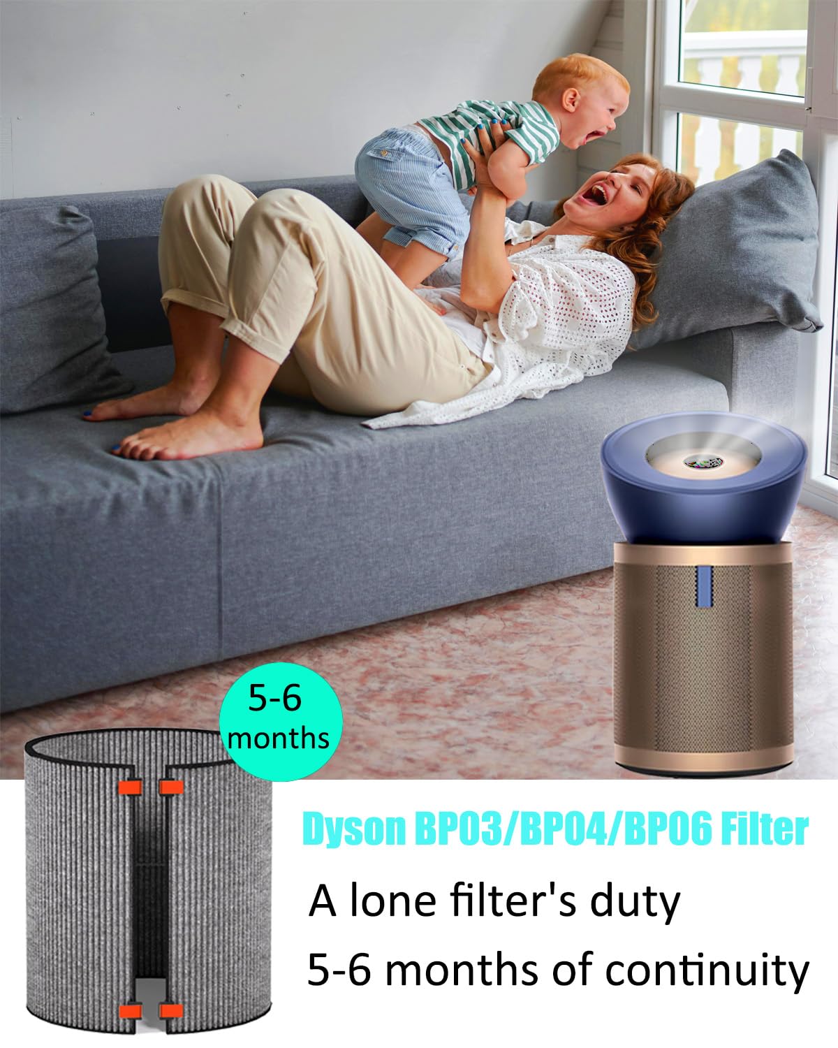 Amazon.co.jp: Selfgurher BP03 交換用 Fi-lter ダイソン BP03/BP04