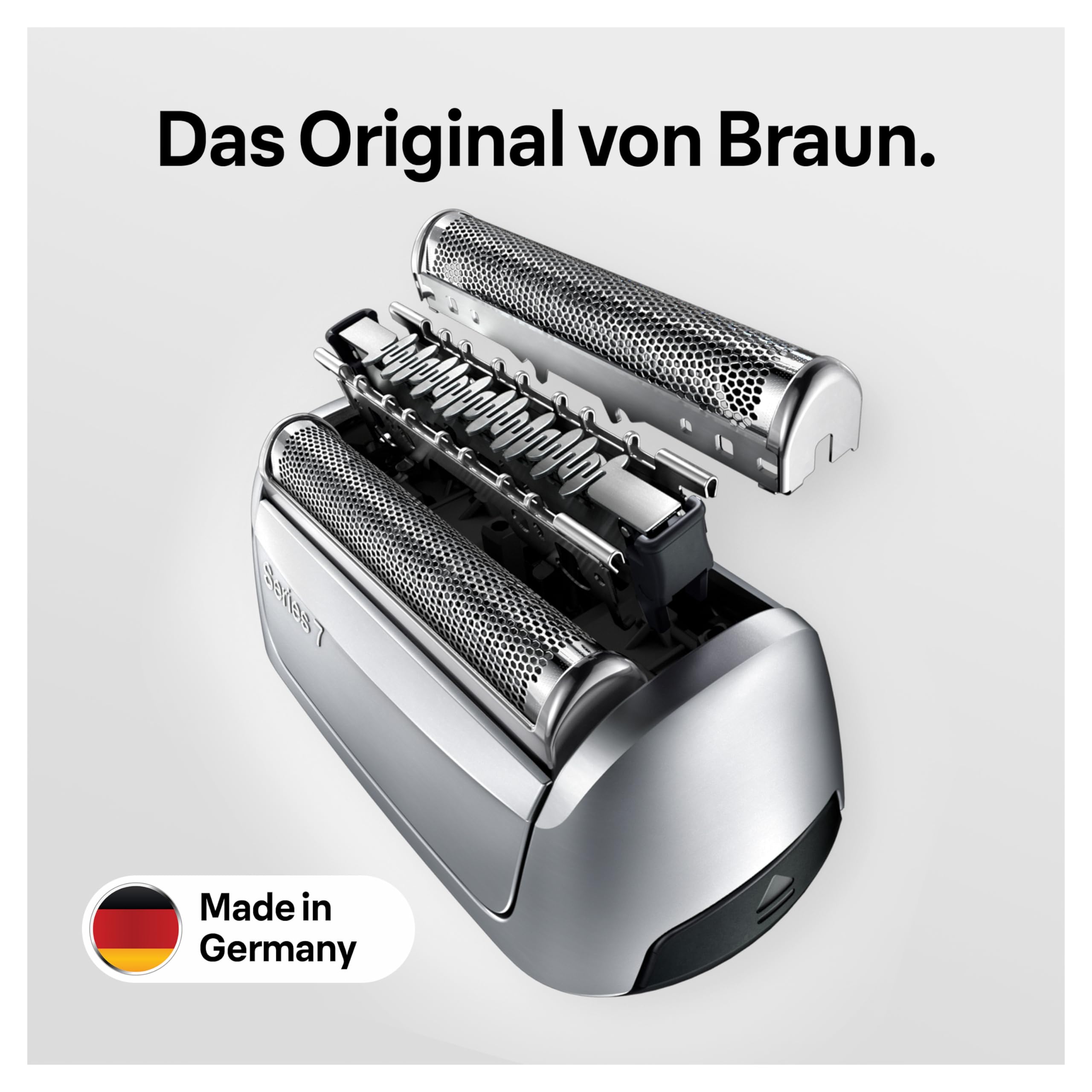 Braun Series 7 Scherkopf 70S Silber Original Ersatzteil Rasierer Zubehör Made in Germany