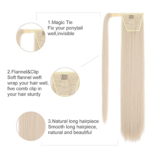 Miniatura 4 de SEIKEA - Extensión de cola de caballo con clip