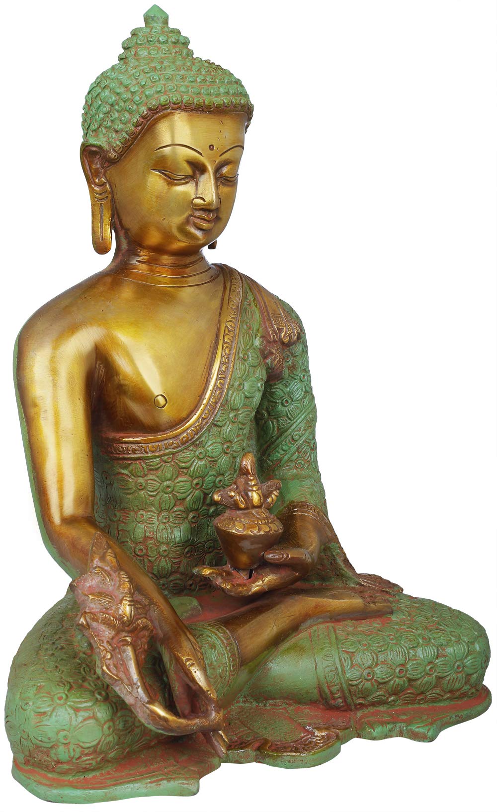 Amazon.co.jp: エキゾチックなインドのチベット仏教の神 瞑想 仏陀