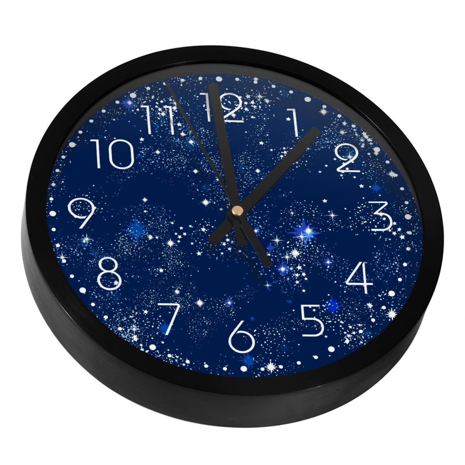Horloge murale Galaxy Space pour décorer le salon et la chambre à coucher