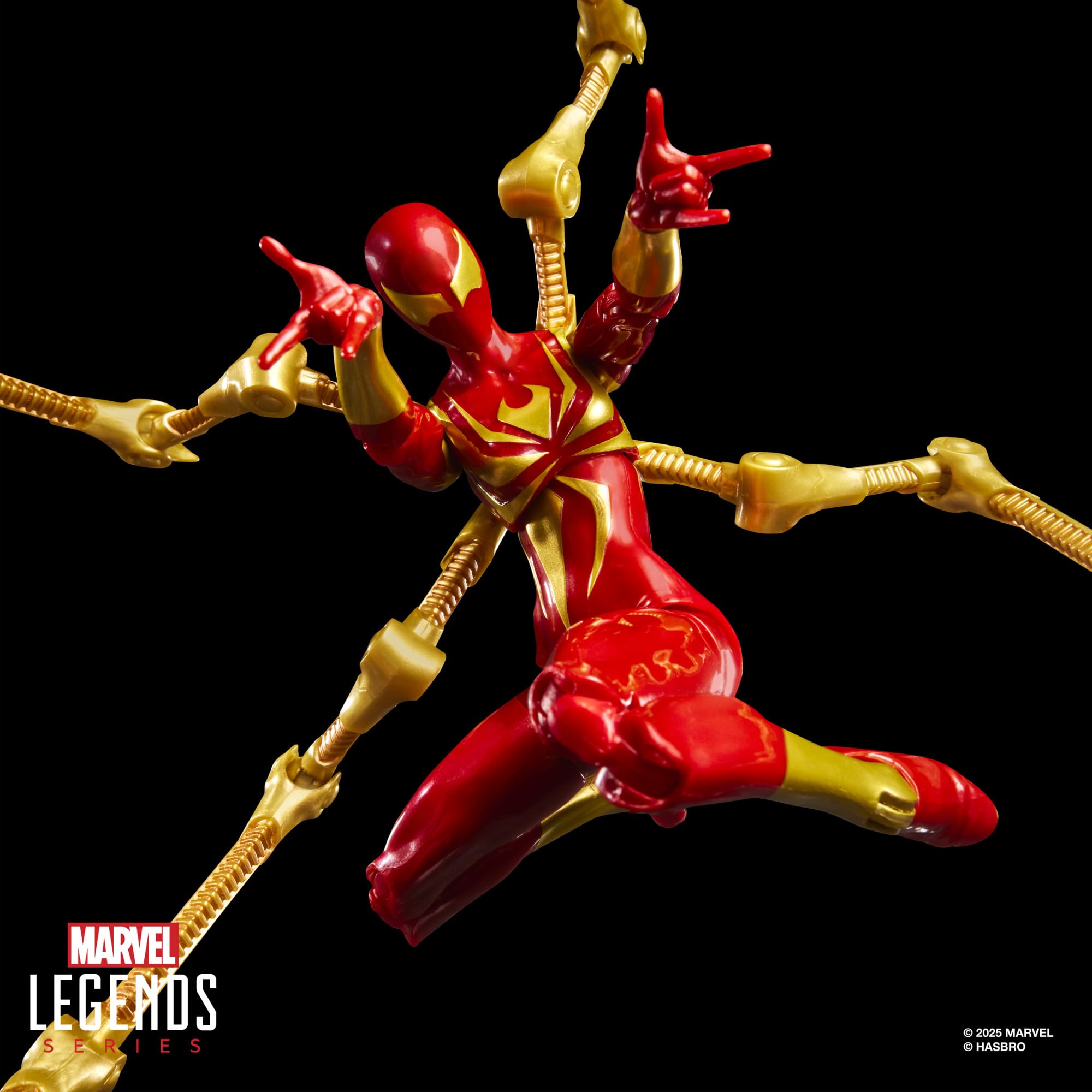 Spider-Man Marvel Legends Series Magic: The Gathering Mary Jane Watson (Iron Spider), figurka 15 cm i ekskluzywna foliowa kolekcjonerska karta do gry karcianej | Iron Spider, 6-calowy, Spider-Man, ekskluzywna foliowa karta kolekcjonerska do gry karcianej