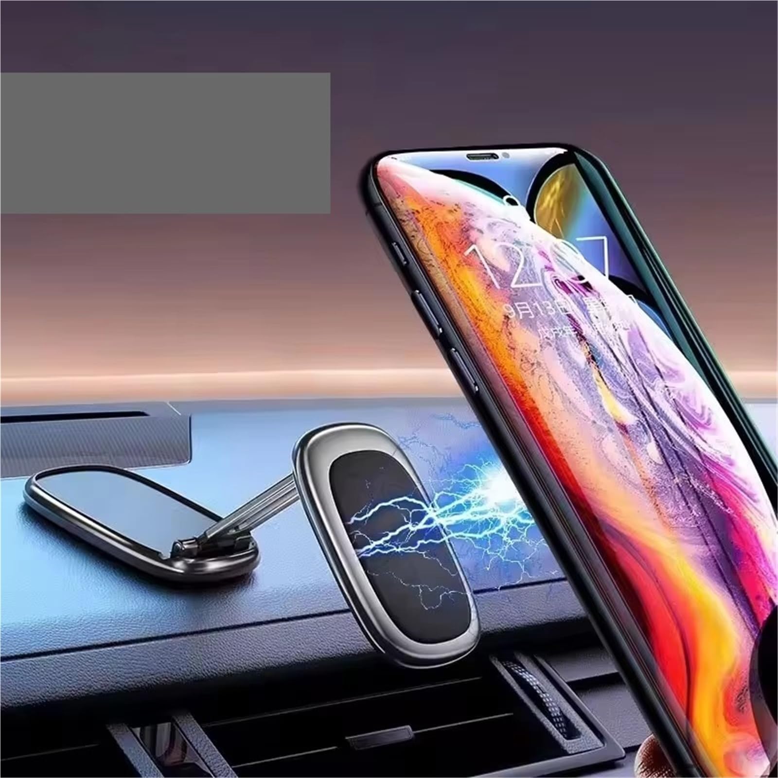 Per Huawei Universale Per Mini Supporto Magnetico Auto Magnetico Girevole Magnete Pieghevole Smartphone Mobile Cellulare GPS Accessori Porta Cellulare Auto