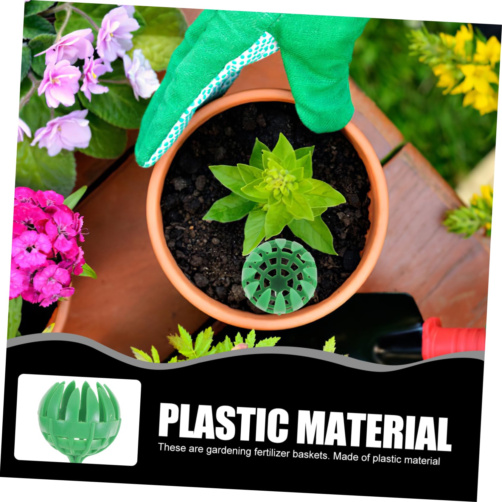 UPKOCH 5 set Fertilizzante Per Interni Vivaio Giardinaggio Esterno Accessori Per Piante Fertilizzante Per Bonsai Cesto Per Per Bonsai Per 30 pezzi*5