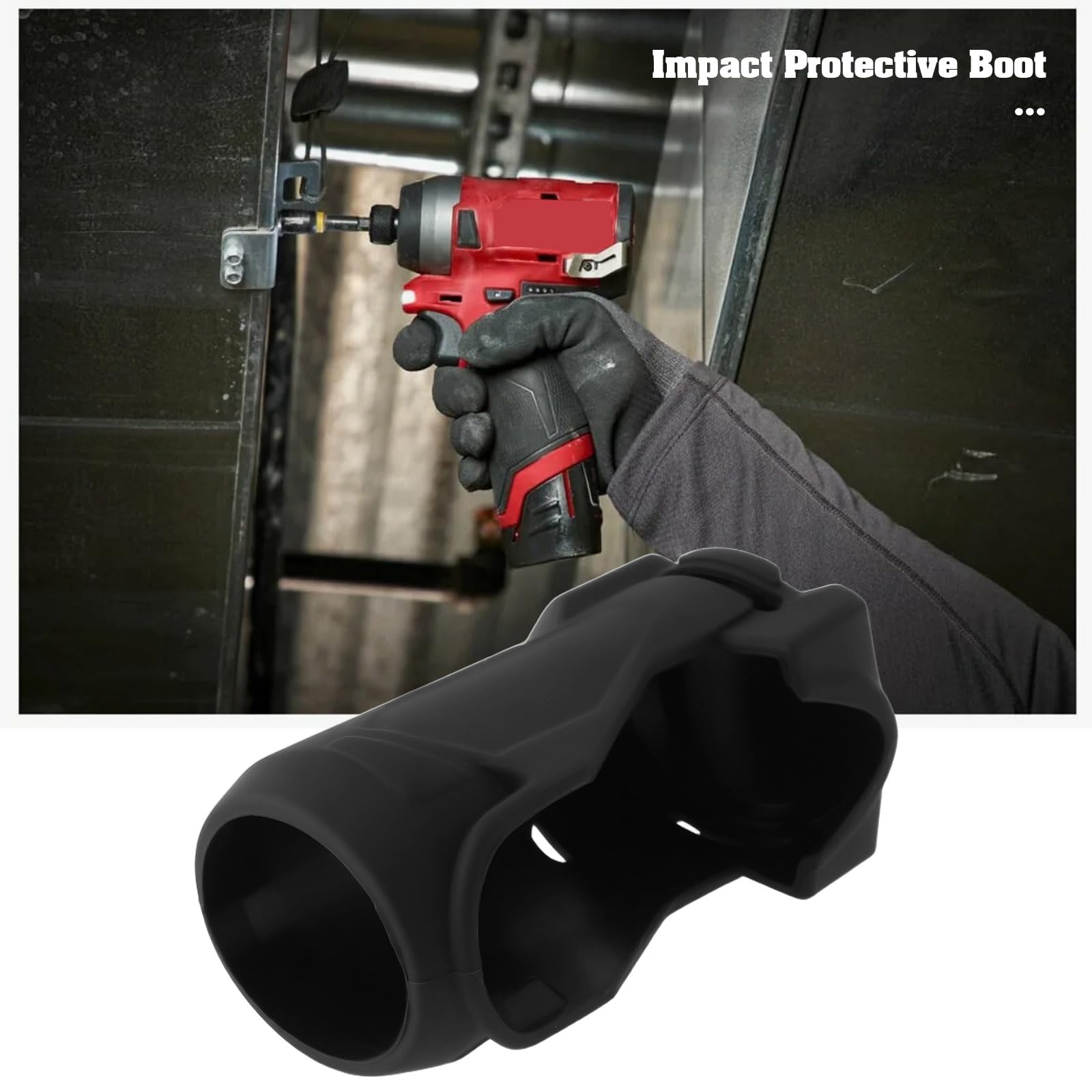 Briny River Impact Protective Boot Replacement Part 49-16-3453 Compatible with Milwaukee M12 Fuel 1/4inch Hex Impact Driver - Image 3