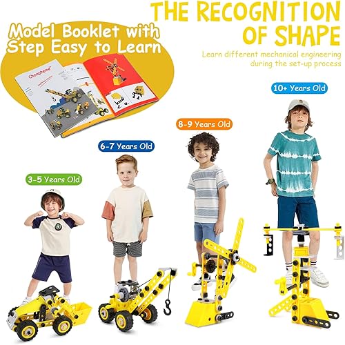 Miniatura 2 de Juguetes STEM para niños de 5, 6, 7, 8, 9 años o más, kit de bloques de construcción, proyectos de actividades para niños, juguetes para niños de 4