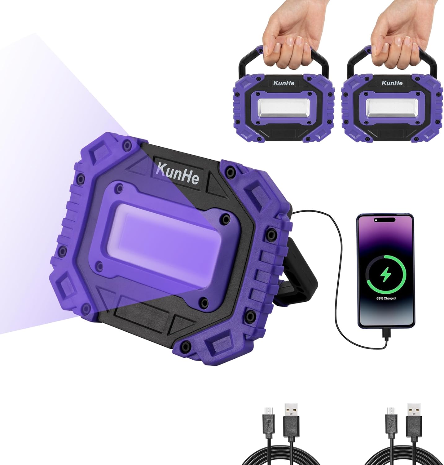 Illuminate Your Adventures: KunHe Portable UV Black Light Review