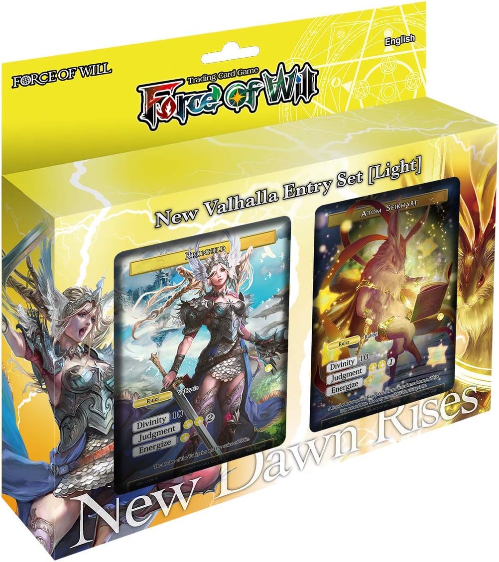 Force of Will Fow Valhalla Cluster Light Starter Deck