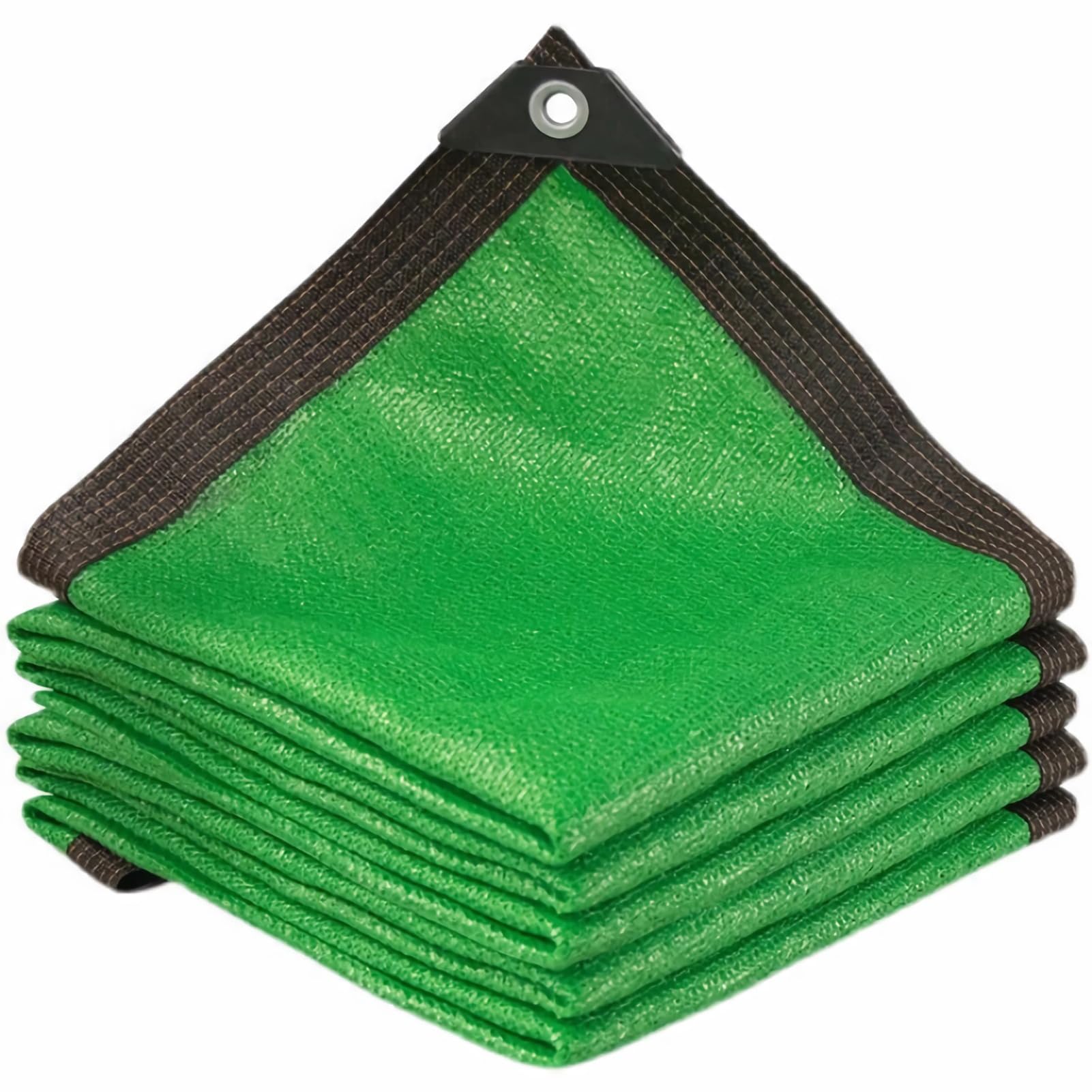 Malla de Sombra Verd Red de Sombra Toldo con Ojales 9x10m Tasa de Sombreado 85-95% Transpirable Impermeable Malla Ocultacion Jardín para Piscinas Exterior Balcón Paño