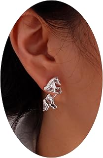 Frog Earrings for Women Christmas Stocking Stuffers Vintage Frogs Shaped Stud Earrings Funny Cute 3D Animal Earrings Jewelry Gifts