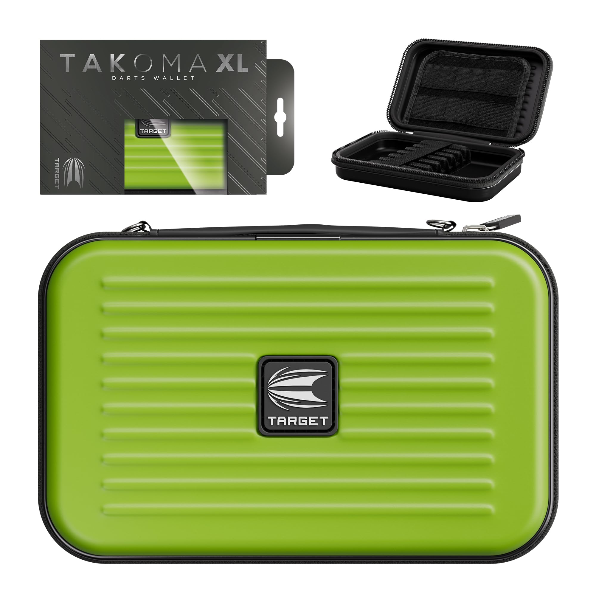 Target Darts Takoma XL Darts Case – uchwyty x 2 zestawy rzutek portfel
