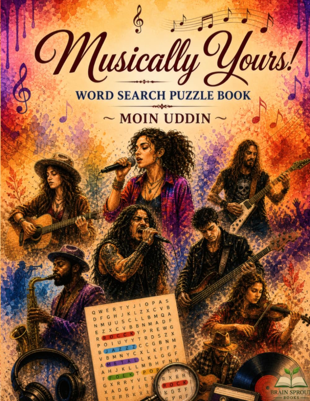 Musically Yours!: Word Search Puzzle Book