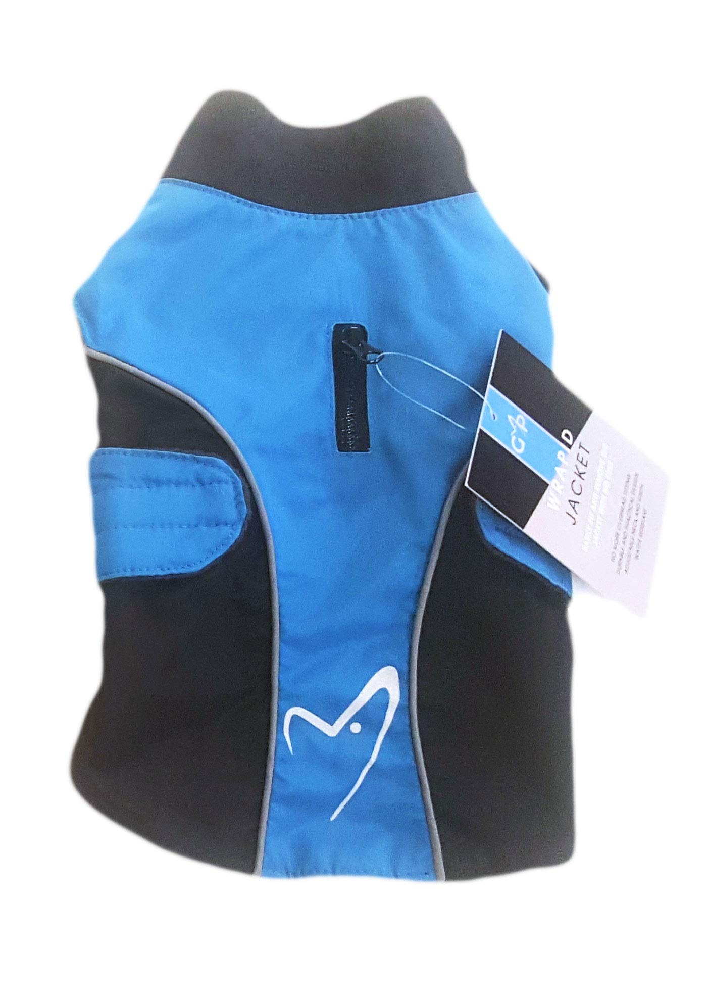 Gor Pets Wrapid Jacket 35 cm (14 Inch) Blue, 14-inch