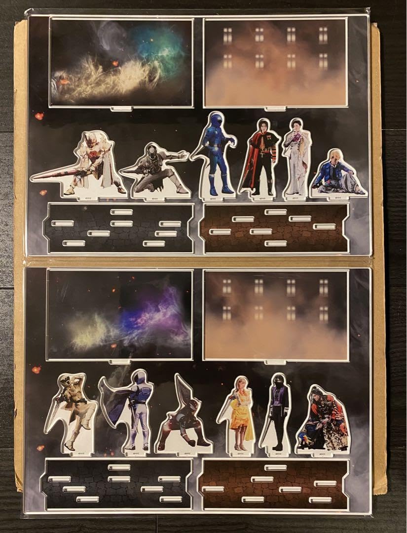 王様戦隊 キングオージャー ジオラマアクリルスタンド Amazon.co.jp: キングオージャー ジオラマアクリルスタンド 2種セット