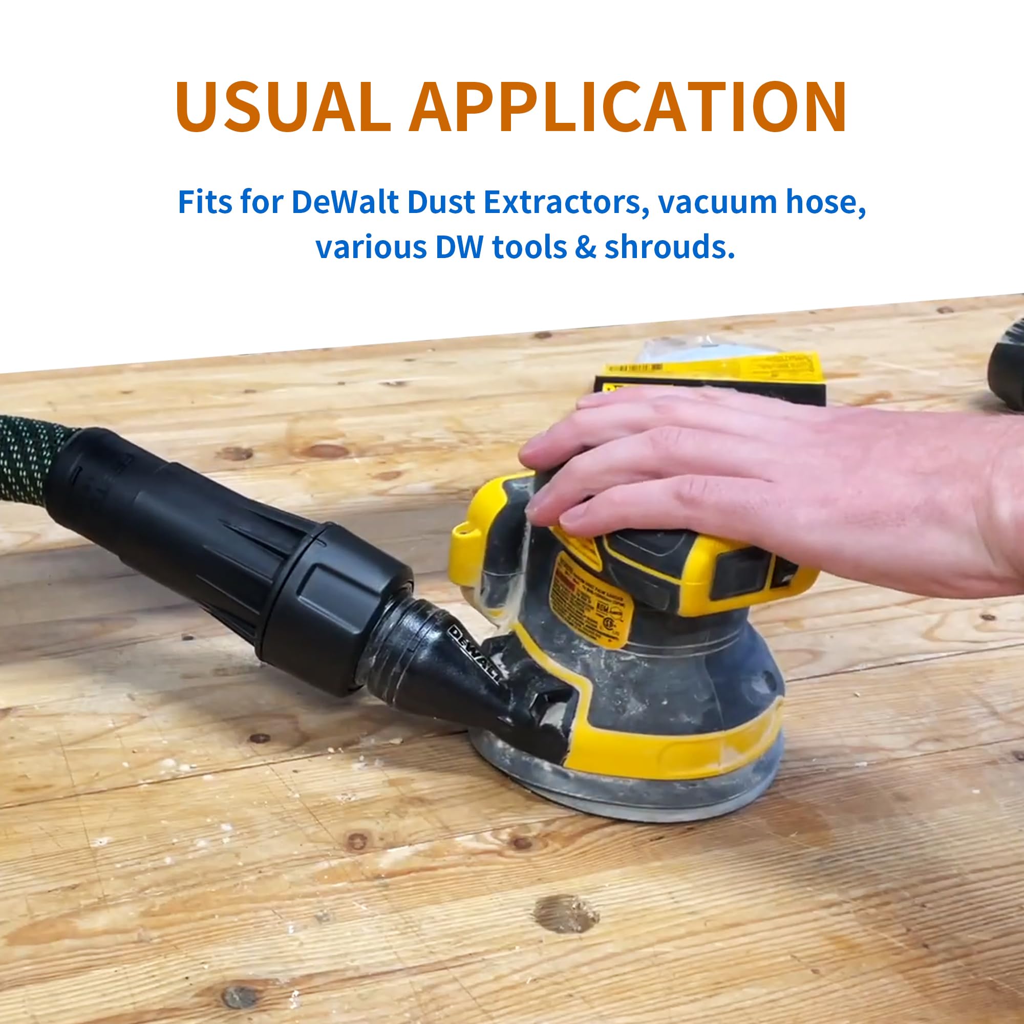 Dewalt Sander Vacuum Adapter