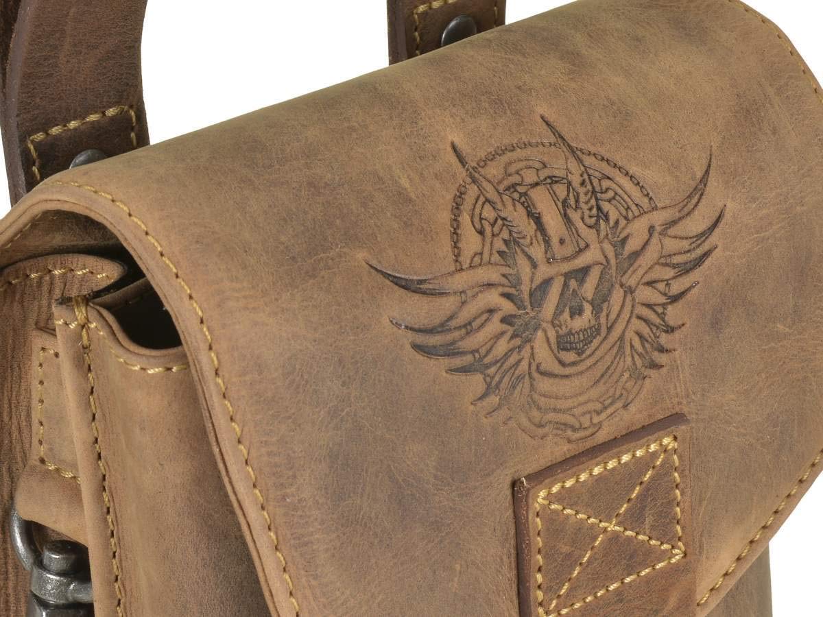 Greenburry 1754HM - Riñonera (piel), diseño vintage