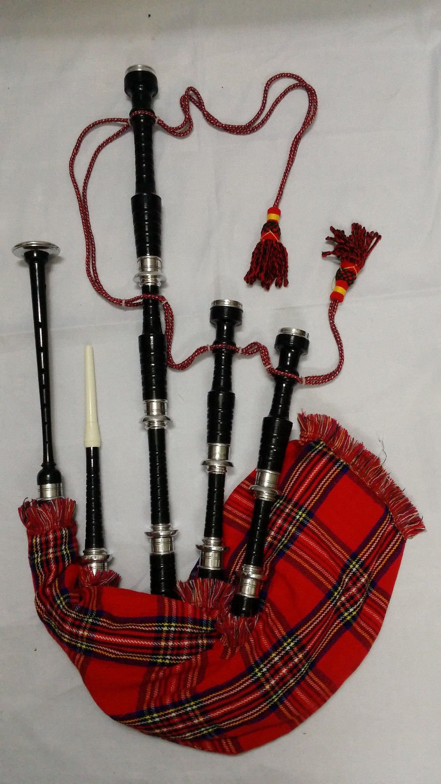 Great Highland Dudelsack Palisander Silber Mengen/Schottischer Dudelsack