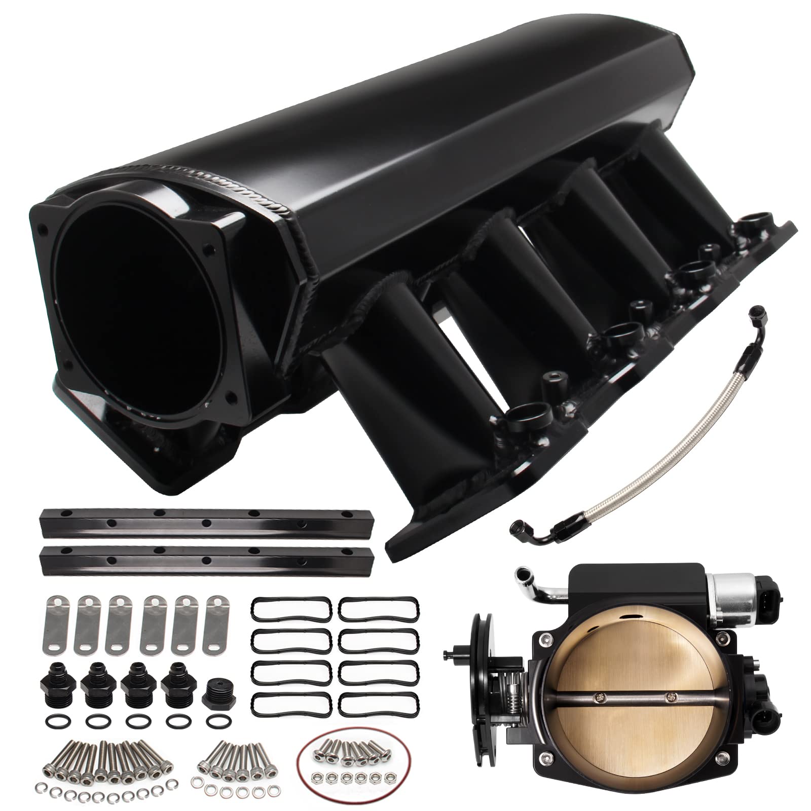 Buy Top10 Racing Intake Manifold with Fuel rail fit and Throttle Body 102mm Throttle Body Sheet