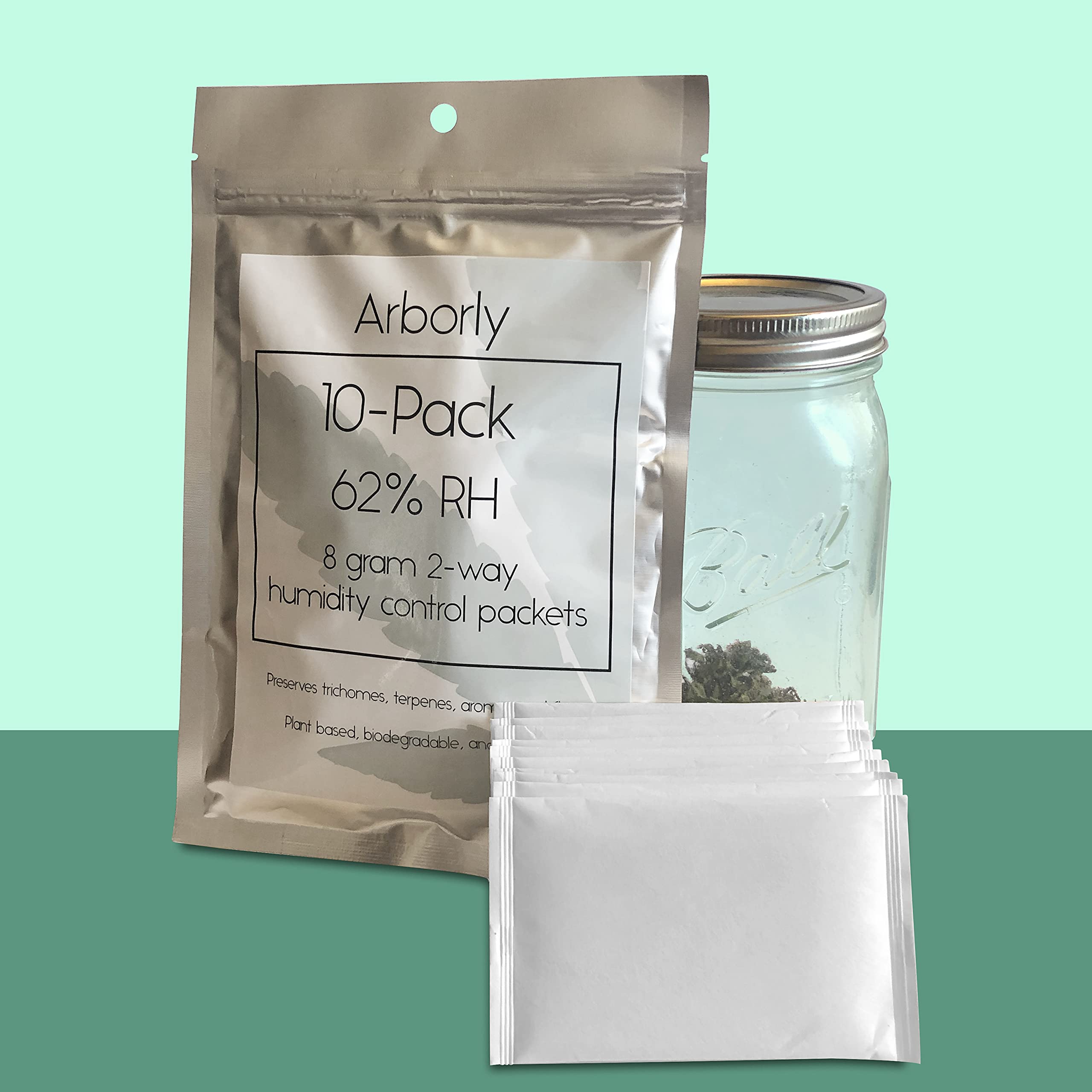 Boveda 62% Two-Way Humidity Control Packs For Storing 1/8 Oz - Size 1 - 20 Pack - Moisture - View #2