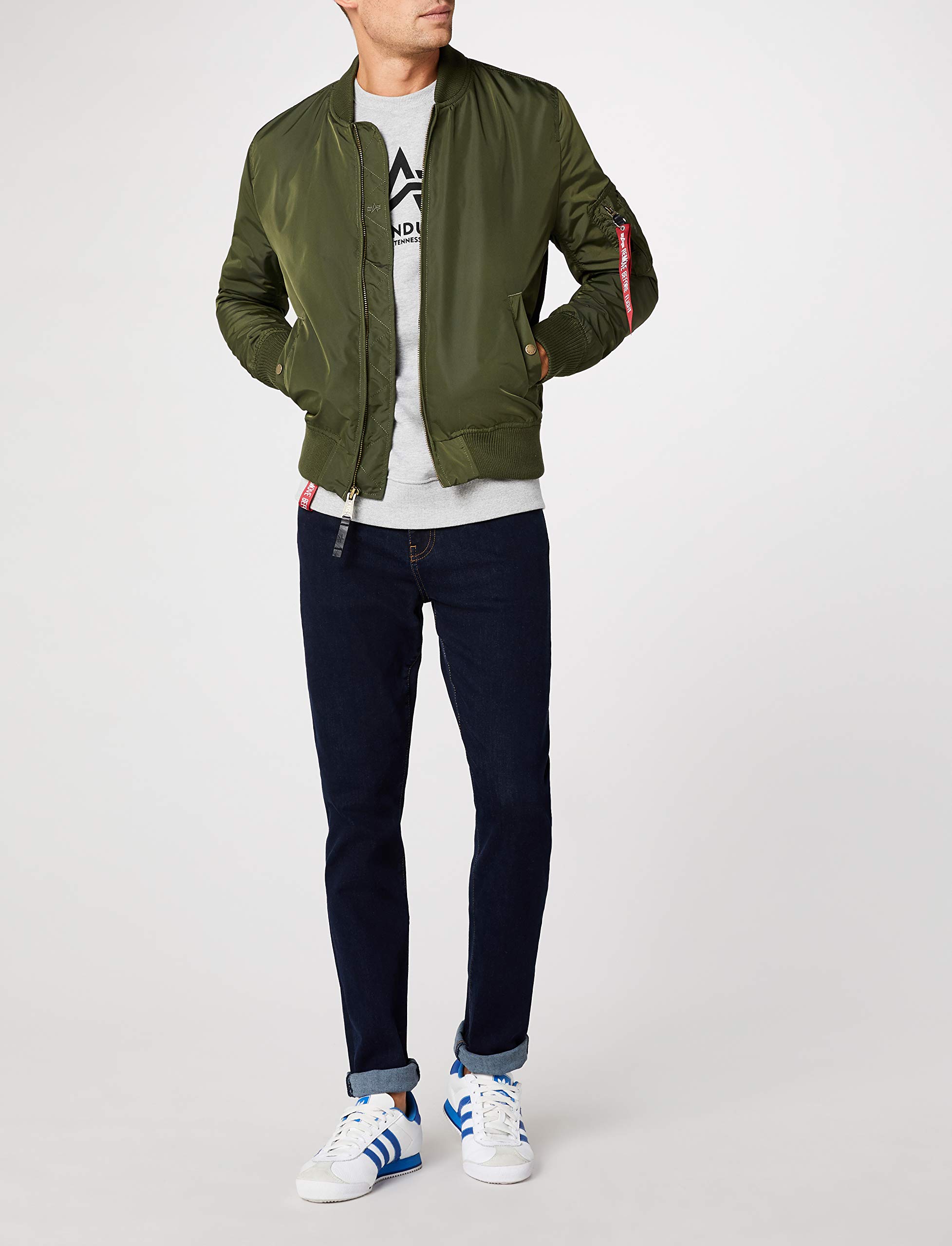 Alpha Industries Herren Basic Sweater Sweatshirt für Herren Sweatshirt (1er Pack) - 3