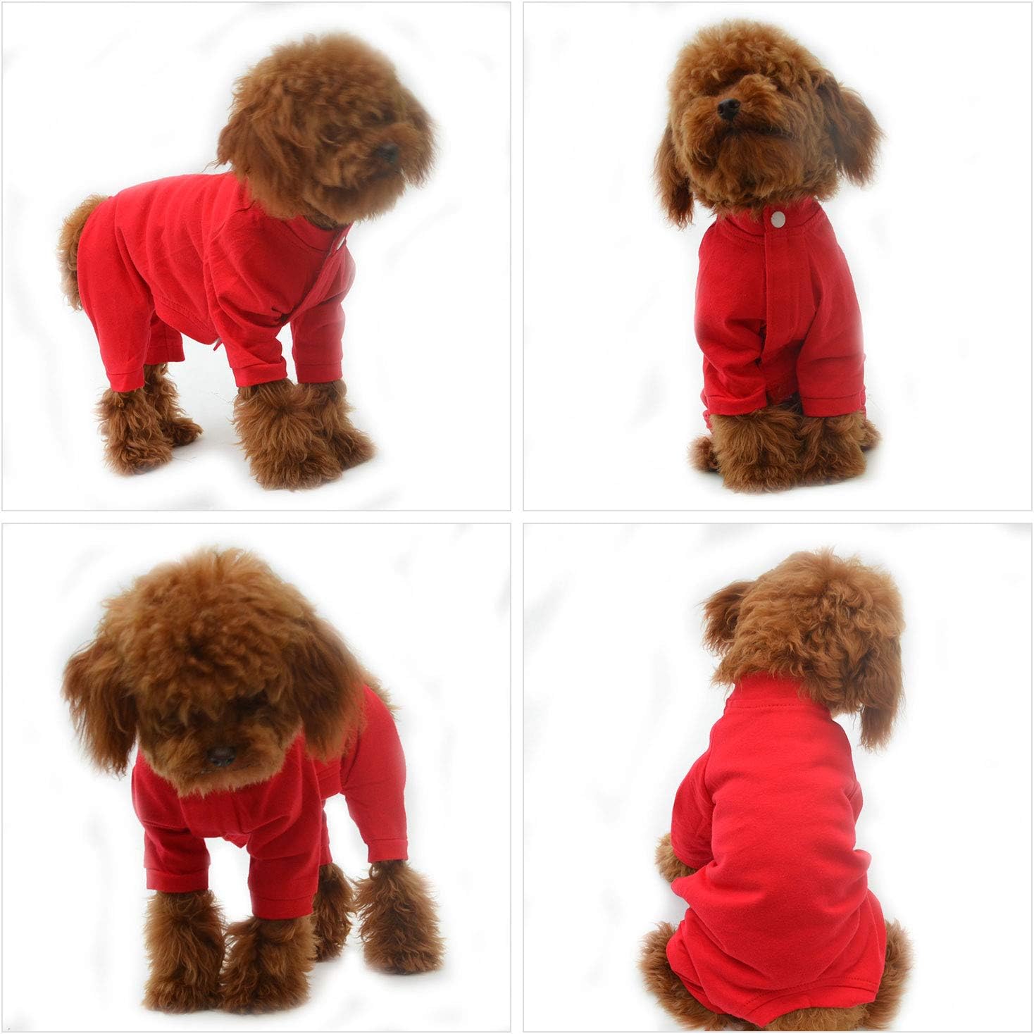 Lovelonglong Four Feet Lightweight Pajamas, Pure Cotton Jumpsuits - Image 5