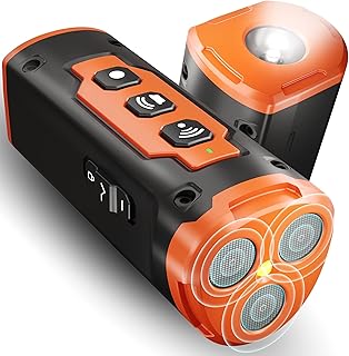 Dog Bark Deterrent Devices w/ 3X Sonic emitters -50ft | Barks No More Dog Training Tool Bark Buddy Anti Bark Device for Dogs |Best Behavior Aid - Barking Silencer Indoor & Outdoor, Rechargeable