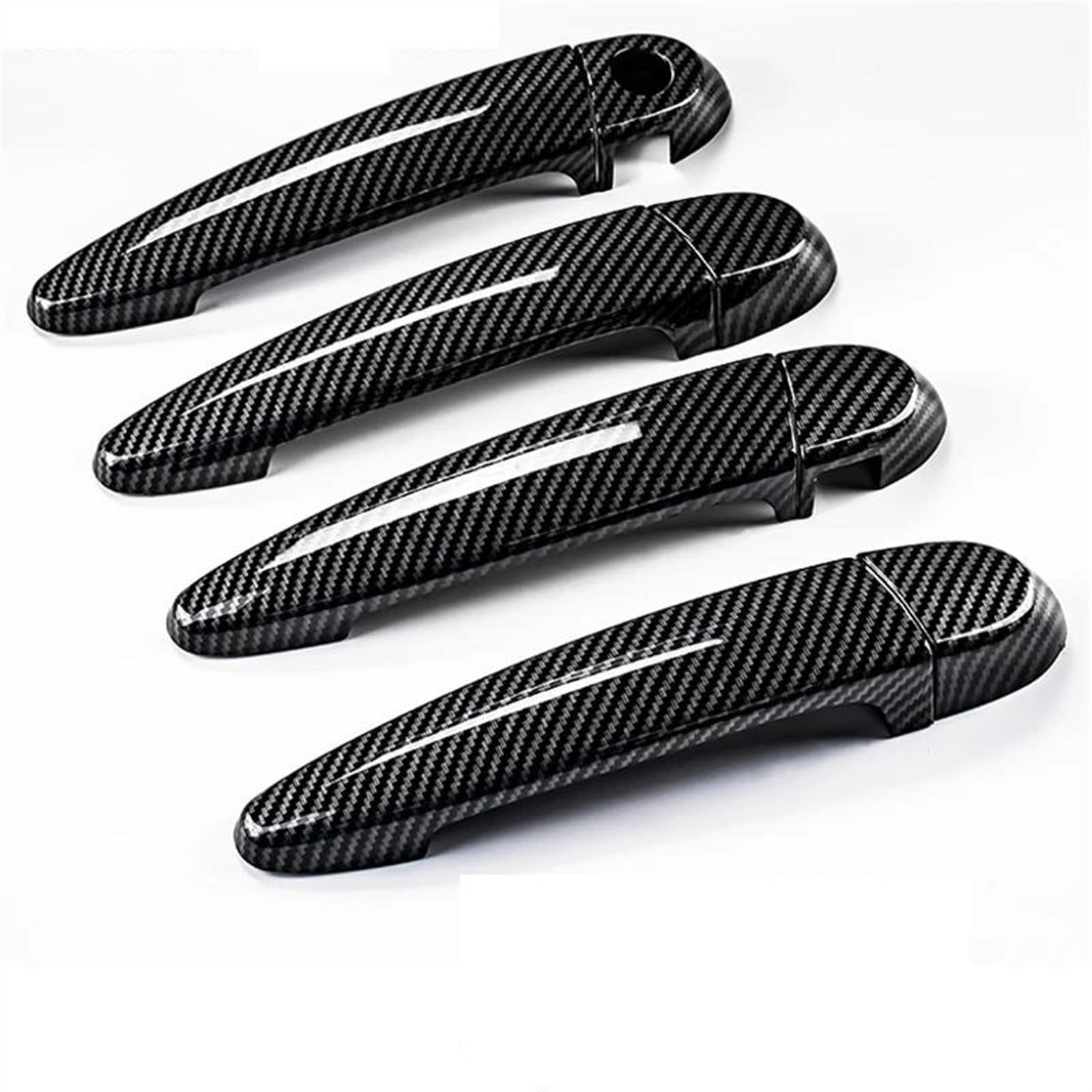Kjhopy A Car Exterior Door Handle Cover Trim Sticker Overlays Styling Lhd For F30 F35 F34 E70 E71 E84 F25 F26 F31 Exterior Door Handle(A)