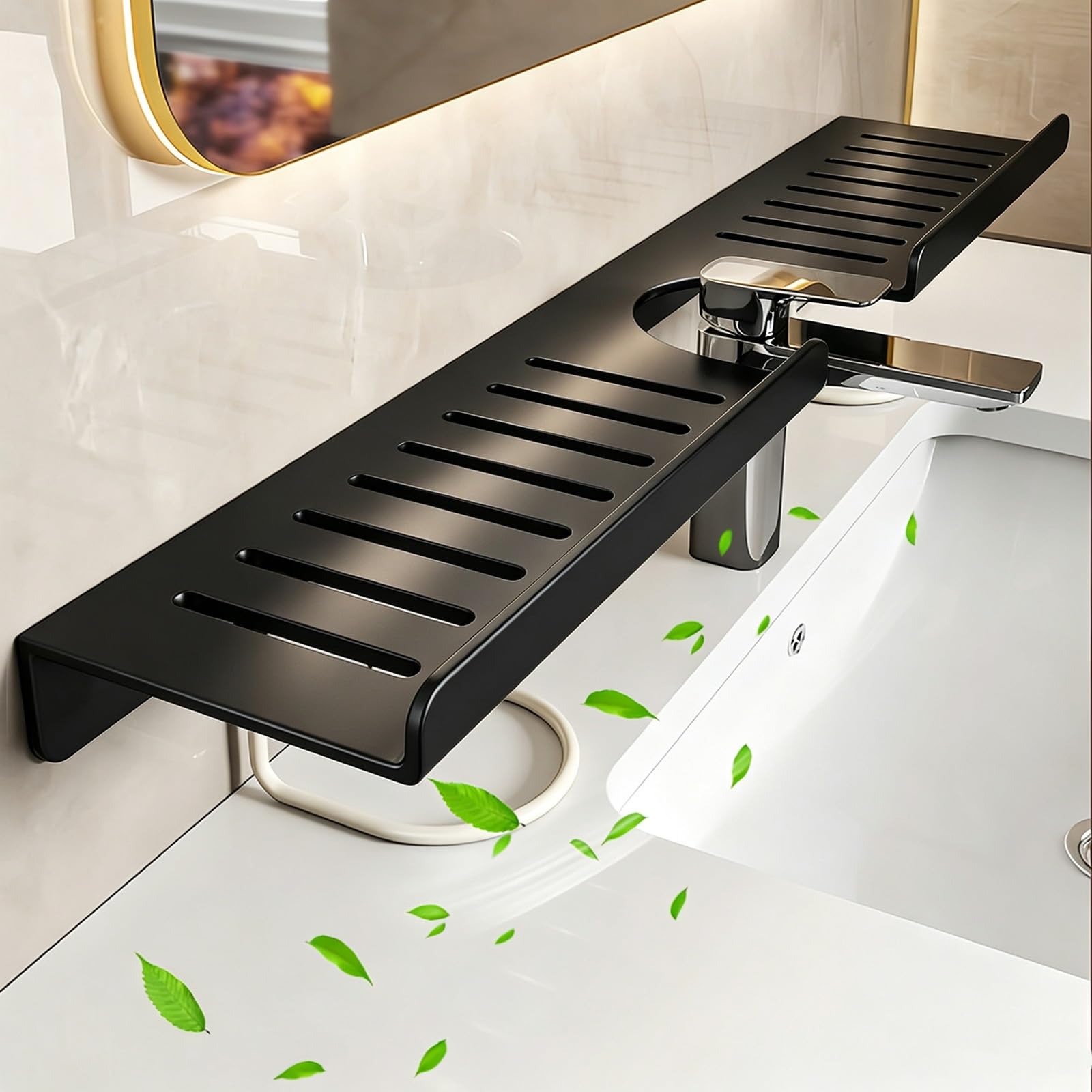 50 60cm Contenitore Portaoggetti da Lavello con Staffe di Supporto, 5kg