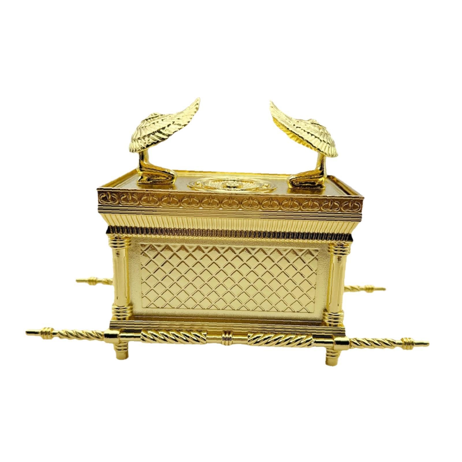 Ark of The Covenant Collectible Metal Crafts Religious Gift Religious Statue 9.5x3.5x6cm
