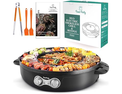 Best Electric Hot Pot and Grill Combos of 2024: A Grilling and Stewing Masterpiece