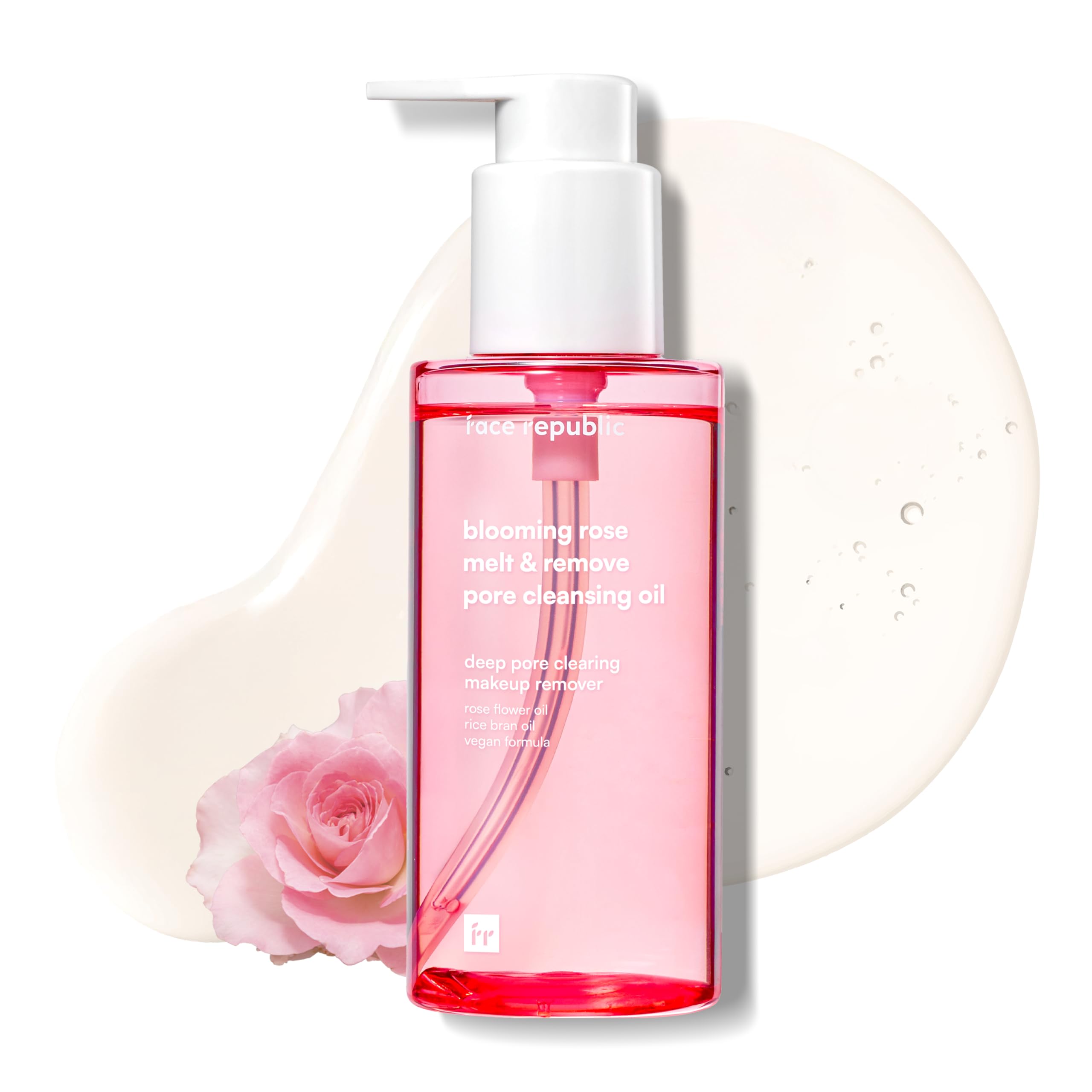 Face Republic Blooming Rose Melt & Remove Pore Cleansing Oil 150ml 5.07 fl oz | Oil Cleanser for Face | Pore and sebum care, Blackhead remover |