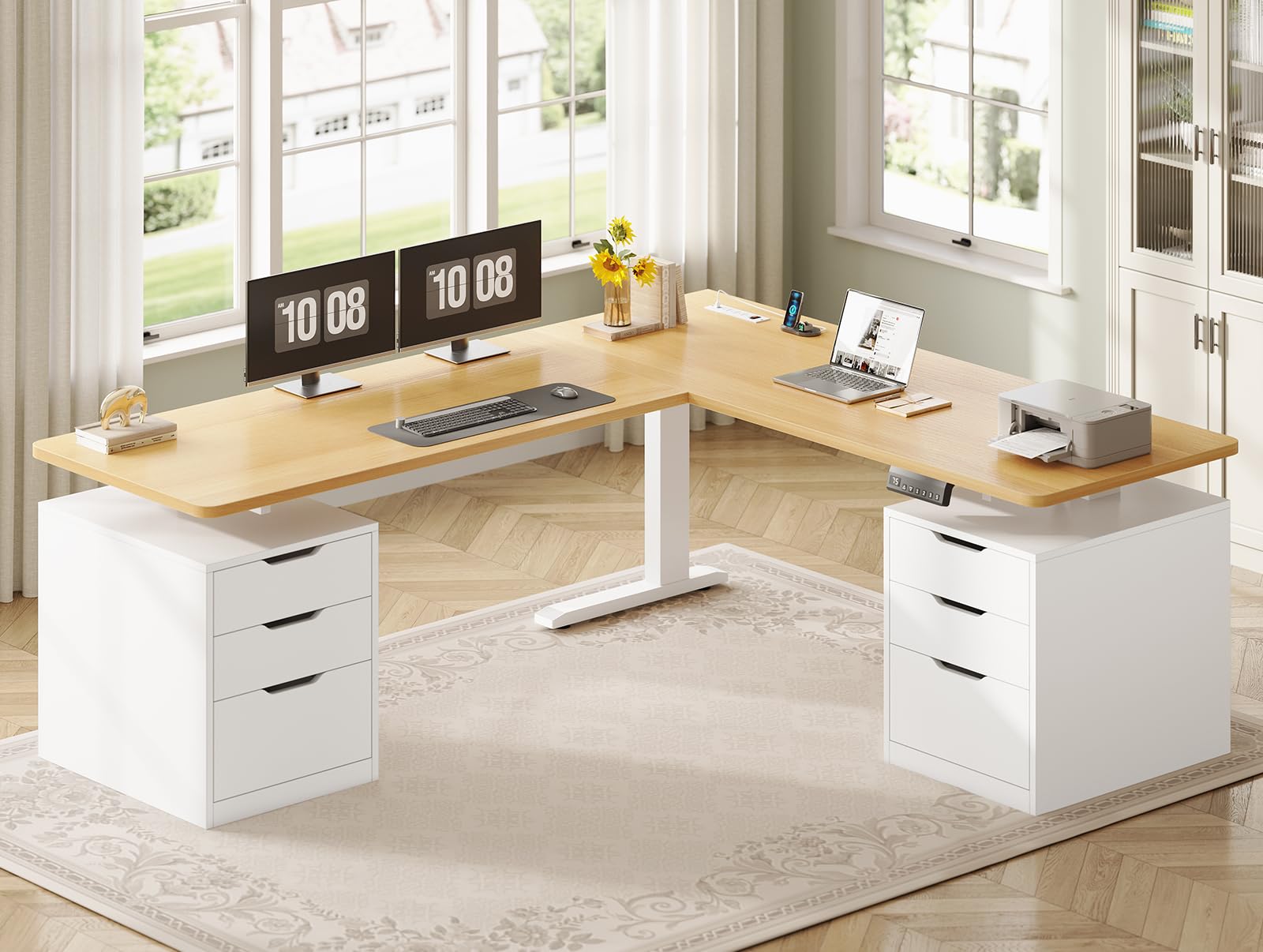 SEDETA L Shaped Standing Desk