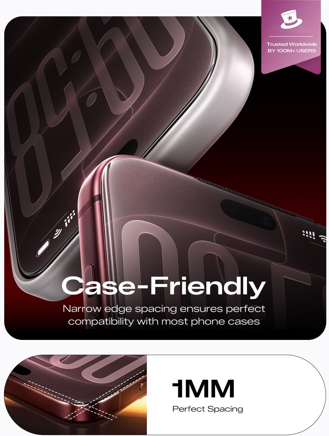 MAGIC JOHN for iPhone 18 Pro Max Screen Protector Easy Installation