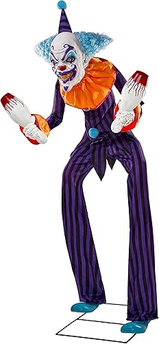 Spirit Halloween Zancos Animatrónicos de 7.9 Ft  Decoraciones  Animado  Decoración de Halloween  Payaso Animatronic disponible en Yaxa Colombia