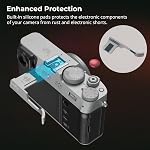 SMALLRIG Thumb Grip with Hot Shoe Cover for FUJIFILM X100VI / X100V (Sliver) - 4566