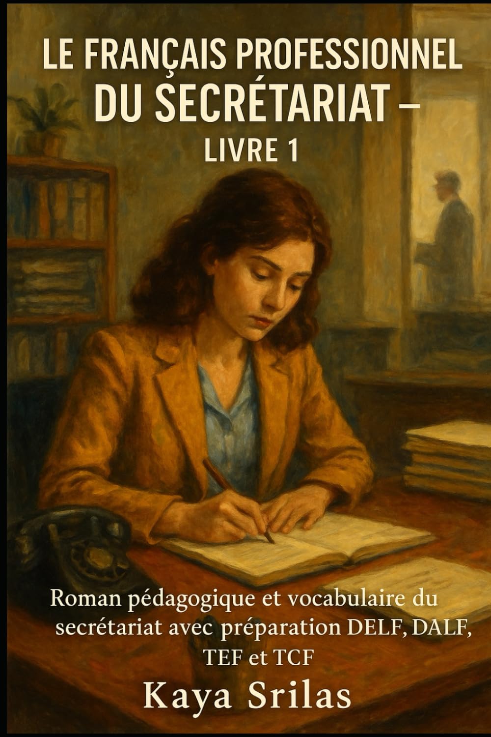 Le Français Professionnel du Secrétariat — Livre 1: Roman pédagogique et vocabulaire du secrétariat avec préparation DELF, DALF, TEF et TCF