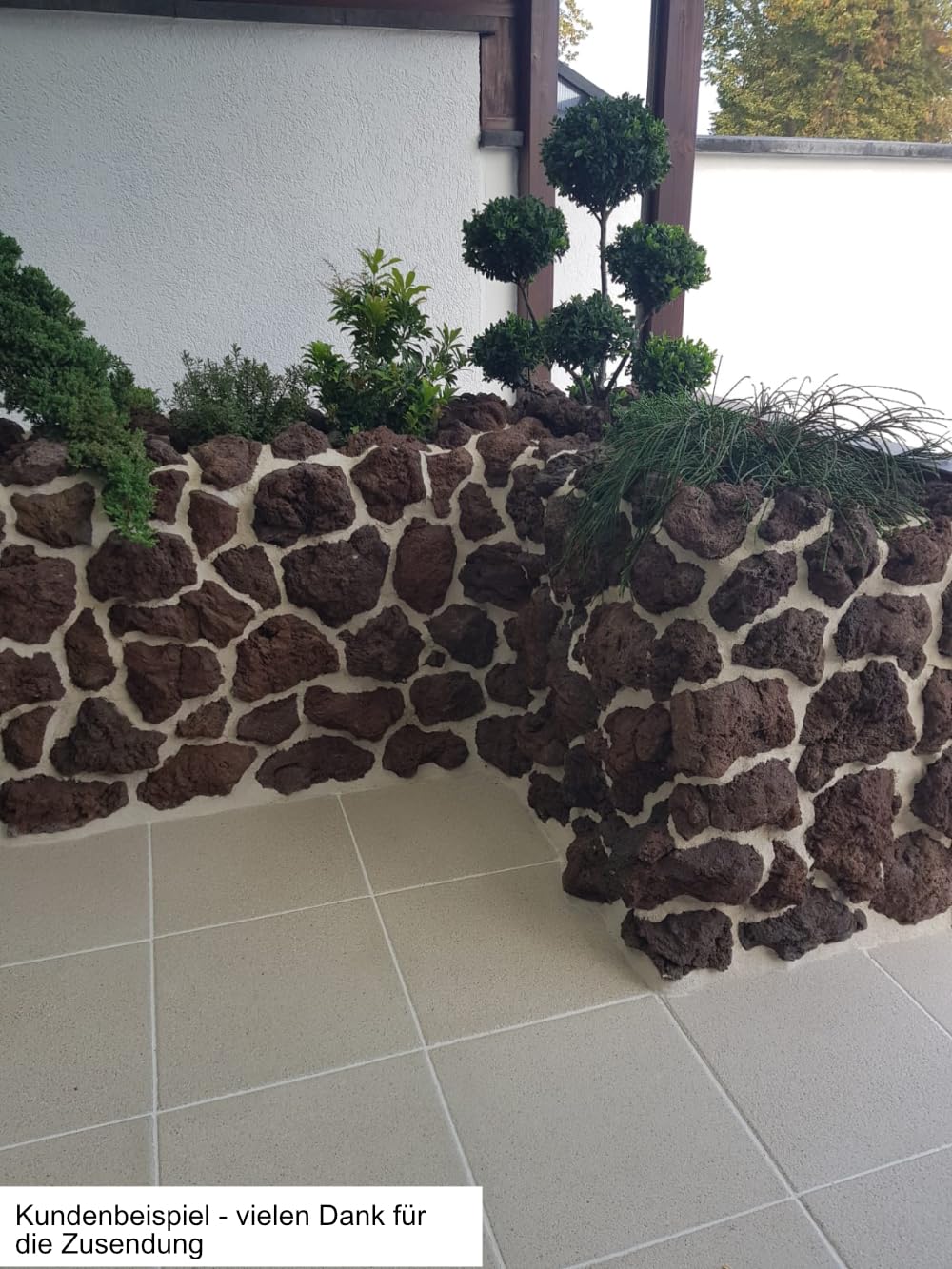 Lava Saunasteine 25 kg – Naturbelassenes Vulkangestein aus der Eifel (100–200 mm), vielseitig für Sauna, Garten & Aquarium